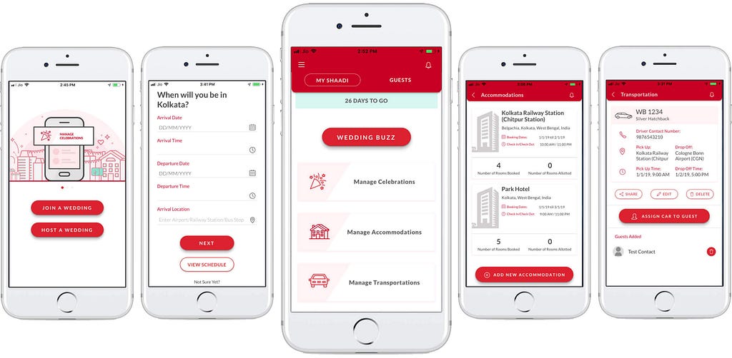 Manage My Shaadi App Screenshots