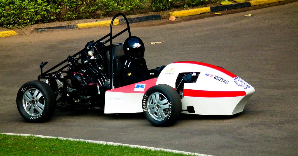 IIT Kharagpur’s first Formula Student car 2011 (Nov)