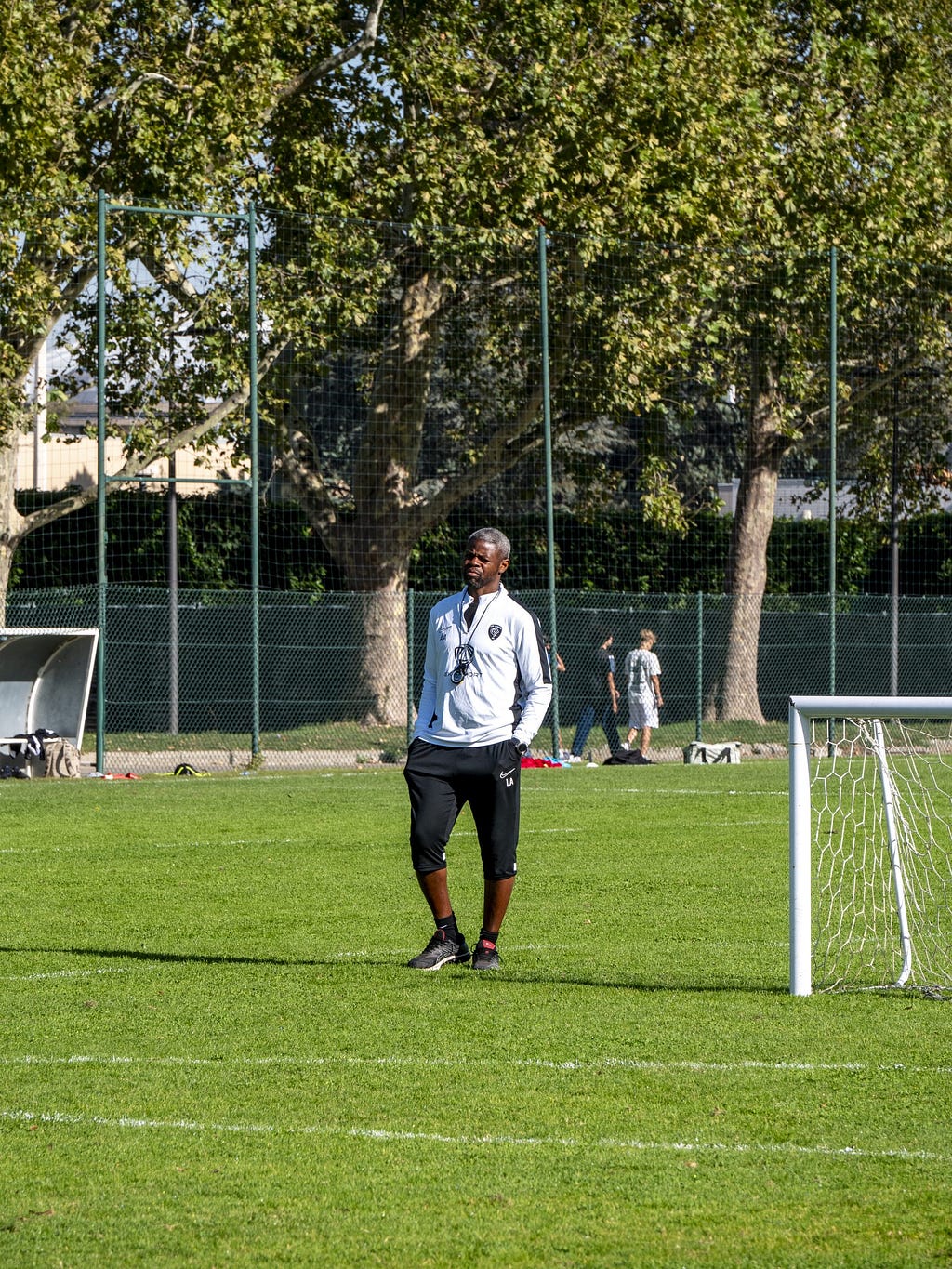 Ludovic Assémoassa, l’entraîneur de Lyon — La Duchère