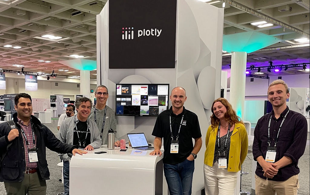 Plotly at Databricks Summit: Dave, Rick, Rob, Claire, and a few other Plotly staff members had the pleasure of attending the Databricks Data + AI Summit in San Francisco.