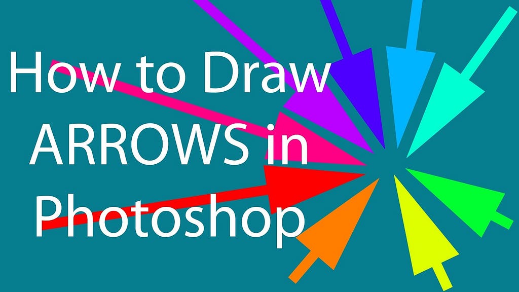 How to Draw Arrows in Photoshop?