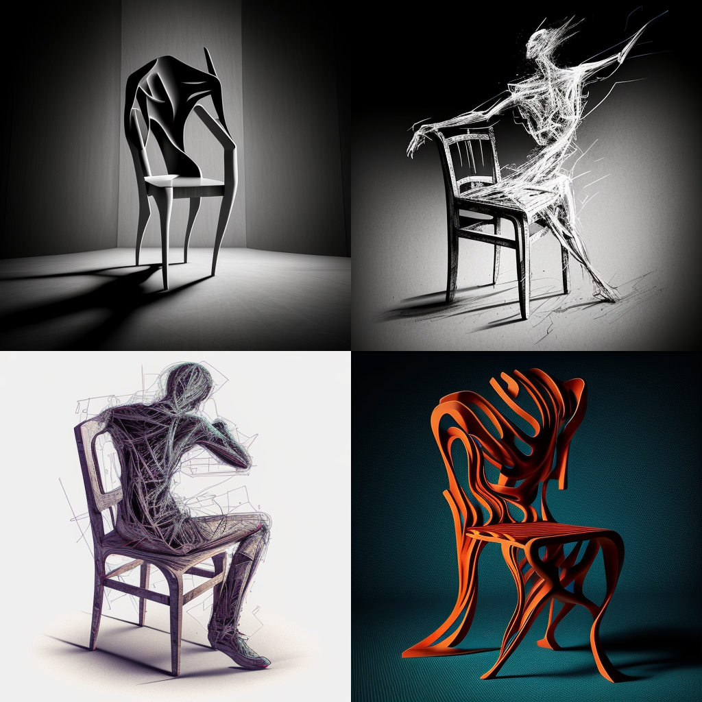 chairs, gesture