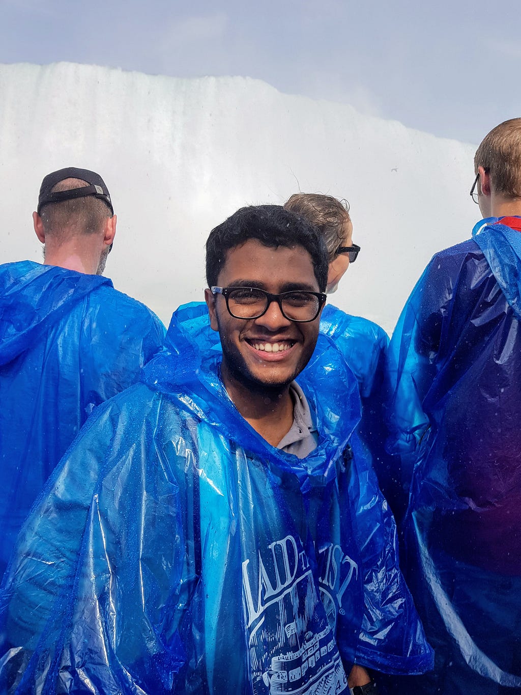 Me standing on the maid of the mist