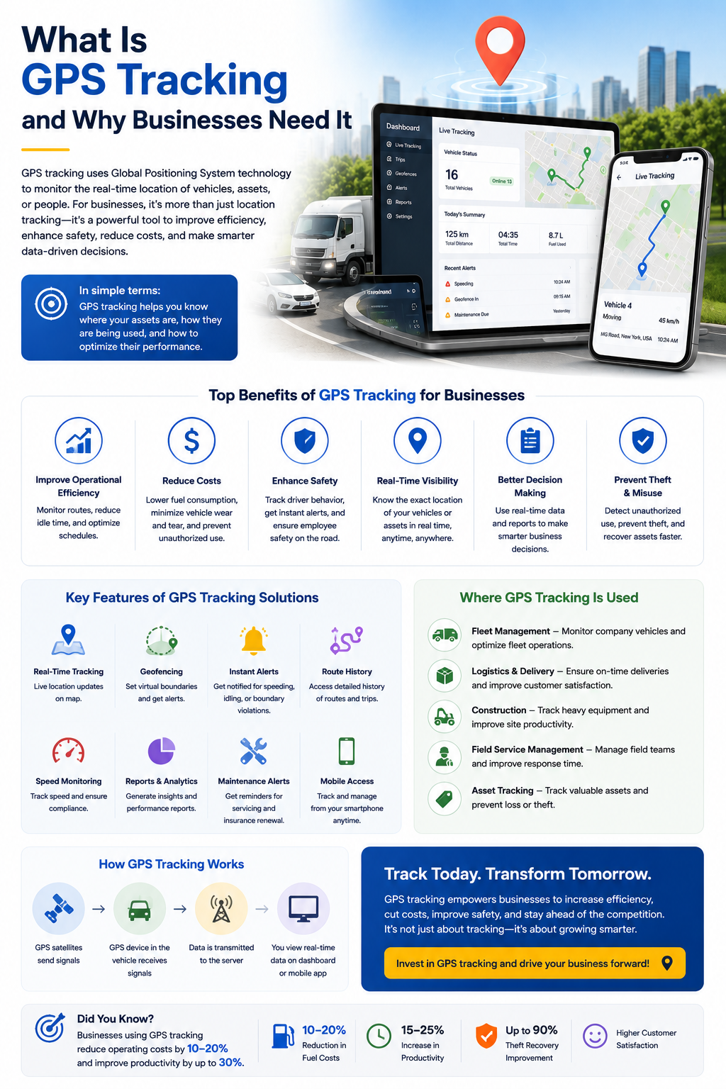 What Is GPS Tracking and Why Businesses Need It