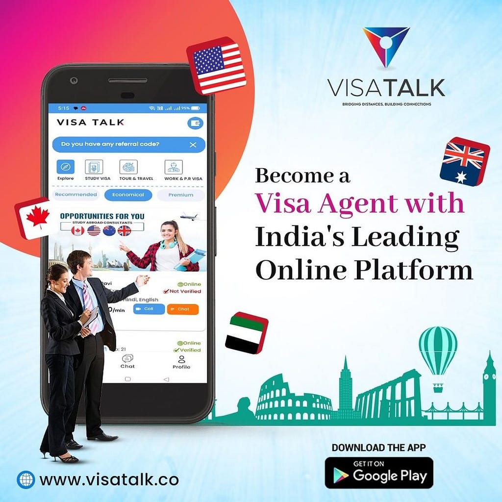 leading India’s online platform for visaagent