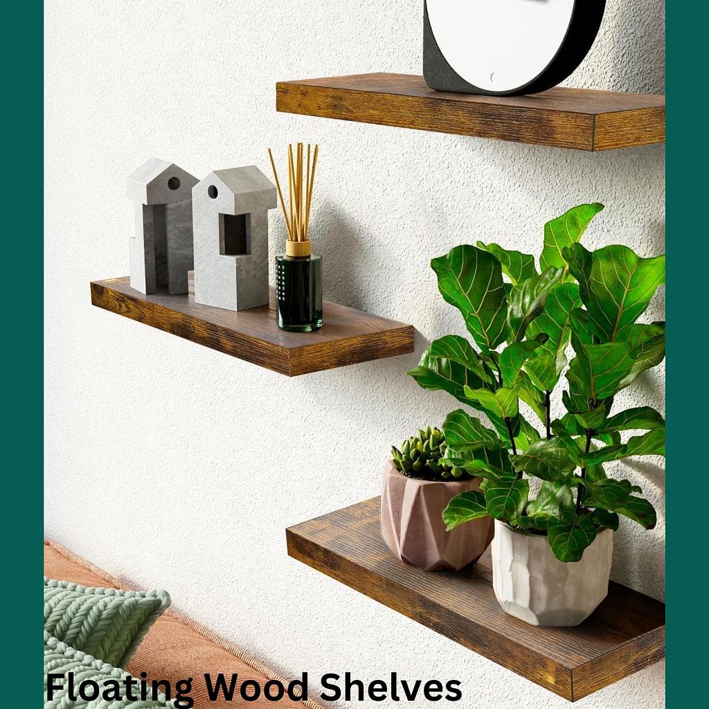 Wood Floating Shelves