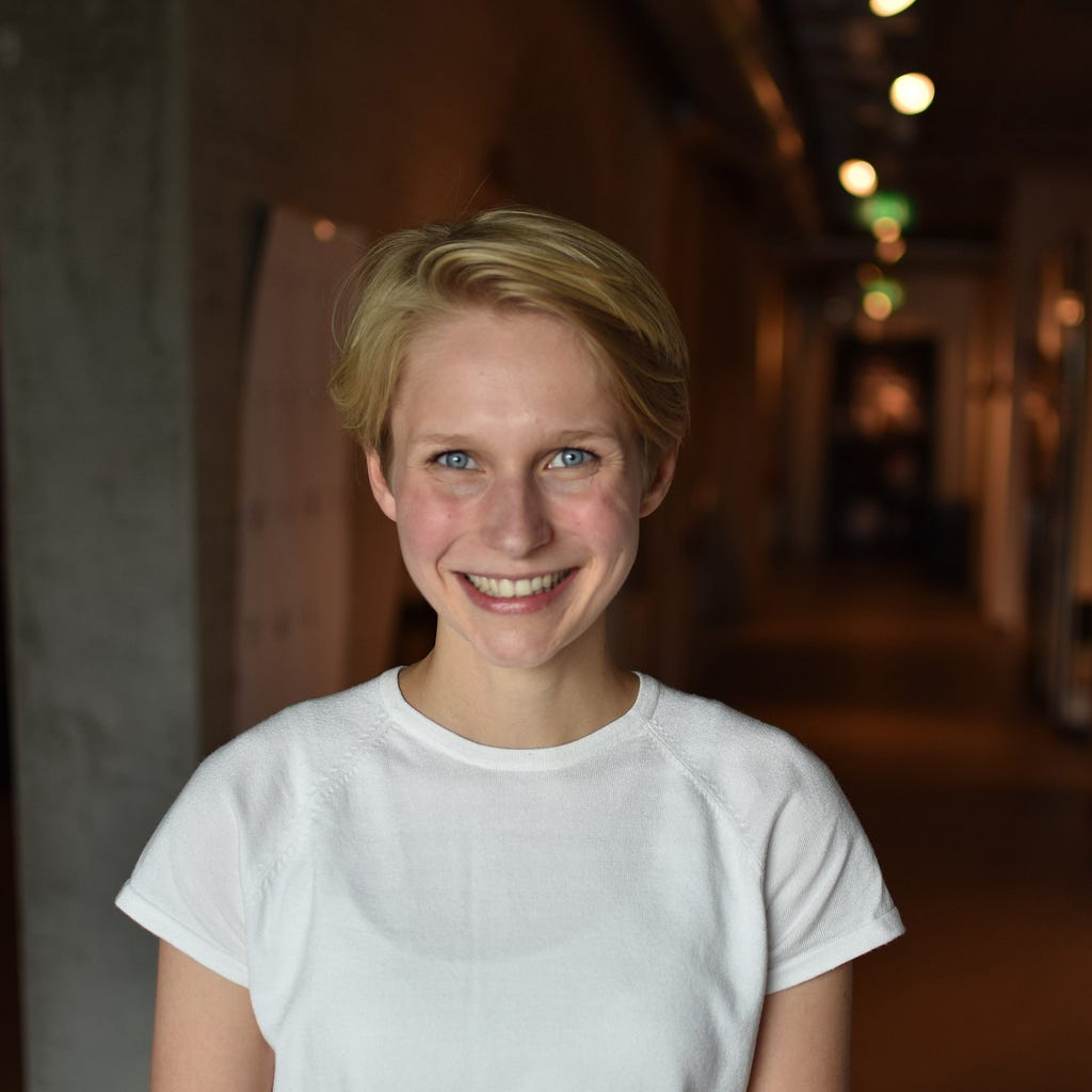 Sophie Schwandt, Product Owner of sounce.io.