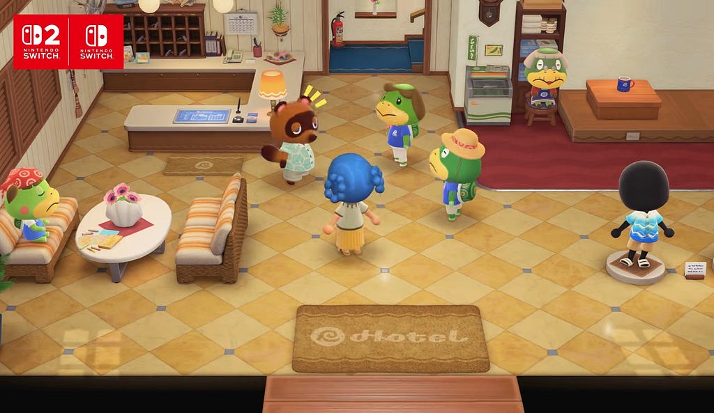 The hotel in the ACHN January 2026 update will be run by Kapp’n’s family