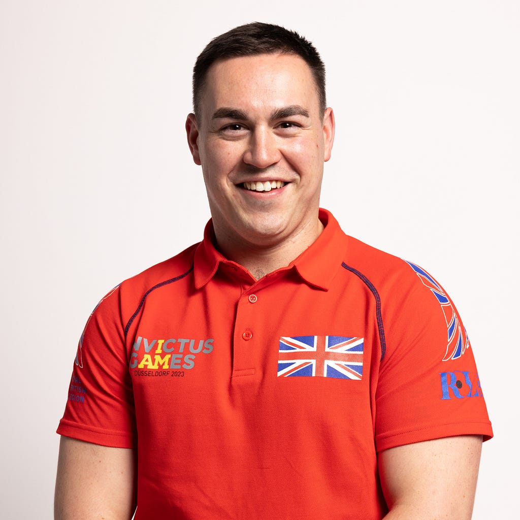 Image of Bob Grantham in Team UK kit.