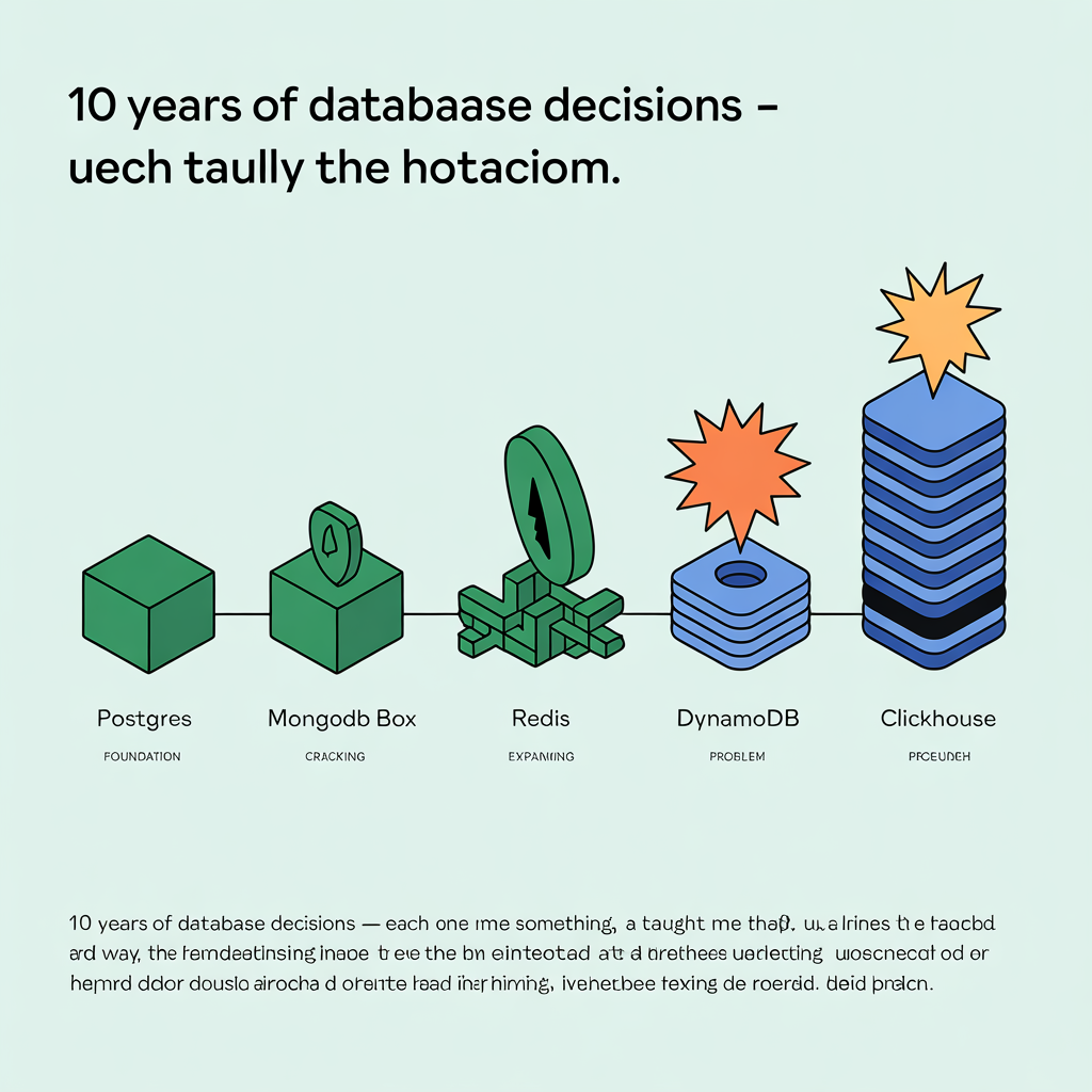 Every Database I’ve Picked in 10 Years of Production — And What I’d Choose Today