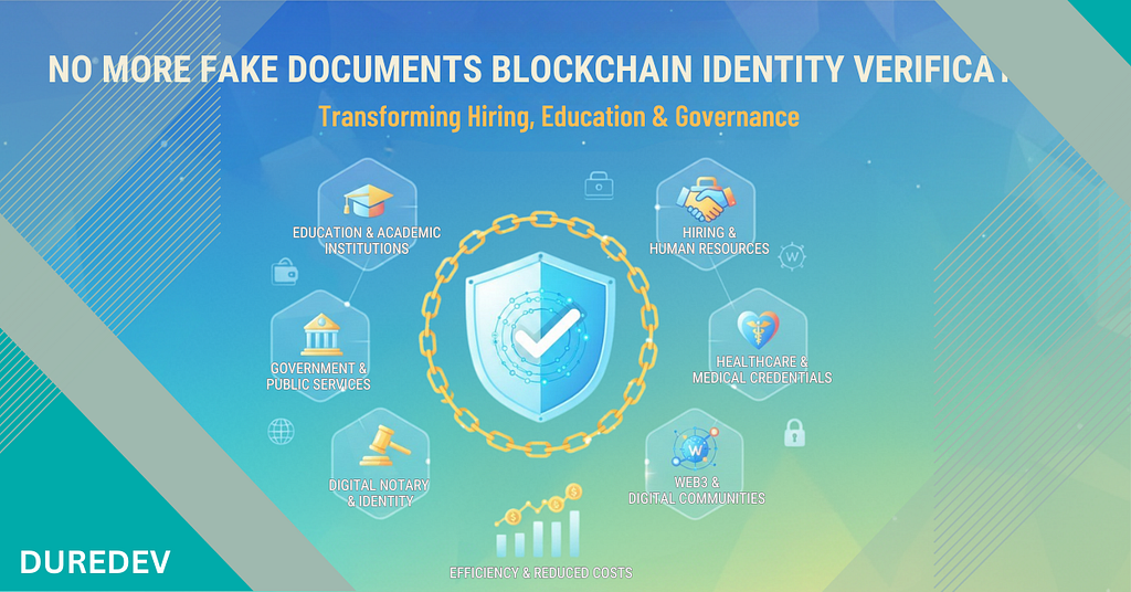 No More Fake Documents: How Blockchain Identity Verification Is Transforming Hiring, Education &…