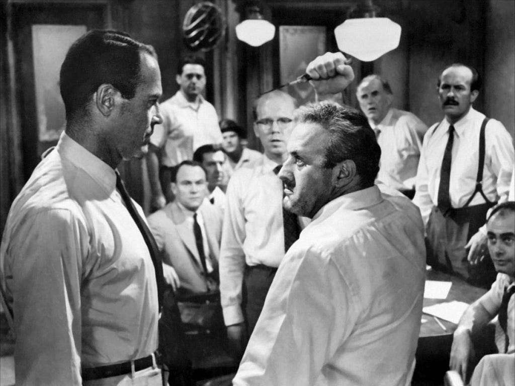 Scene from 12 Angry Men