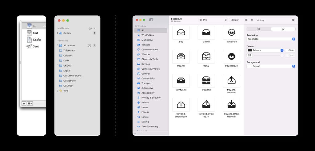 Mac OS Mail app