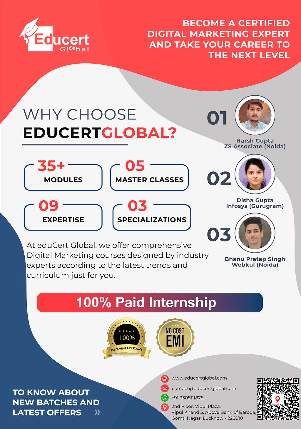 Best Digital Marketing Course in Lucknow with Placment| Educert Global