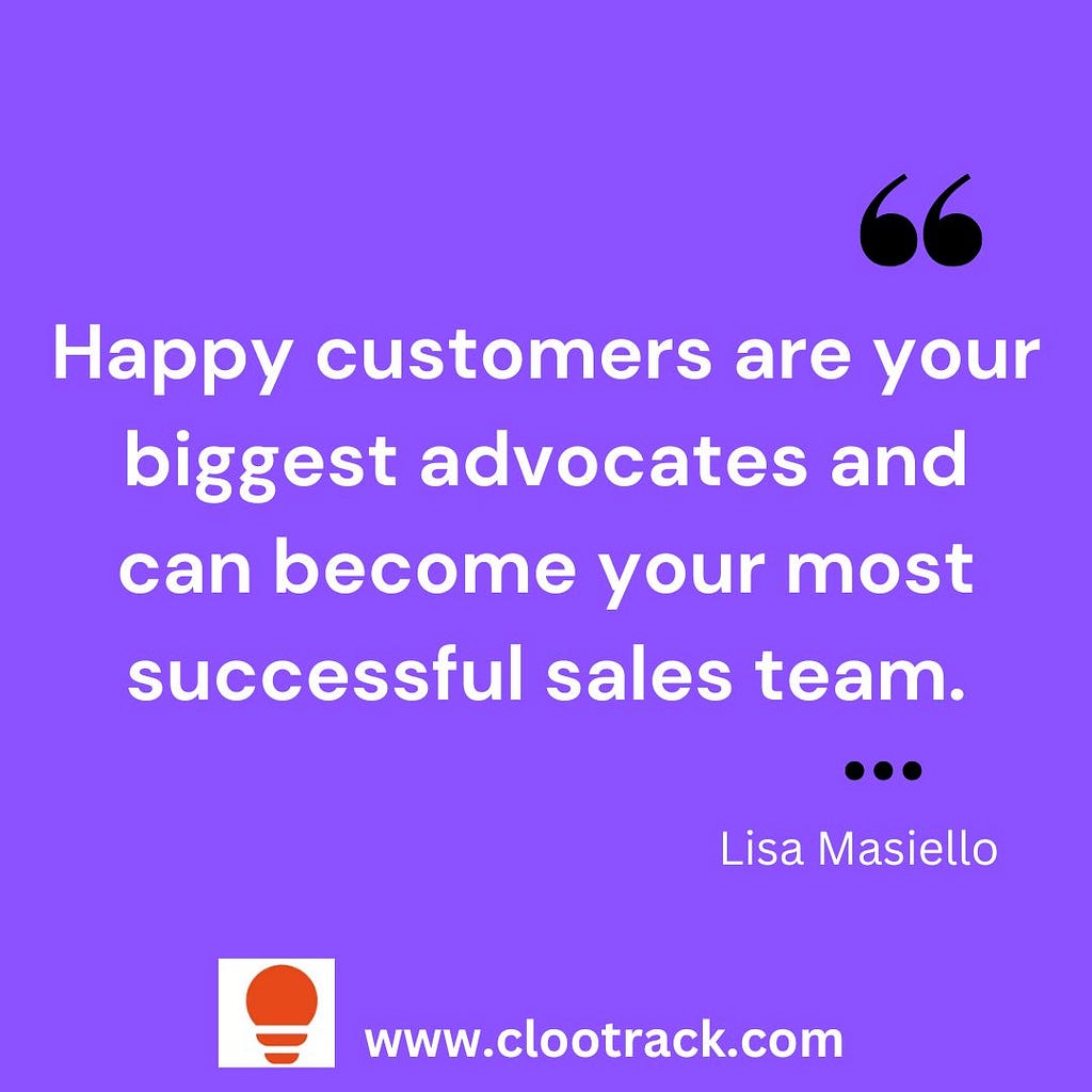 Positive customer experience quote