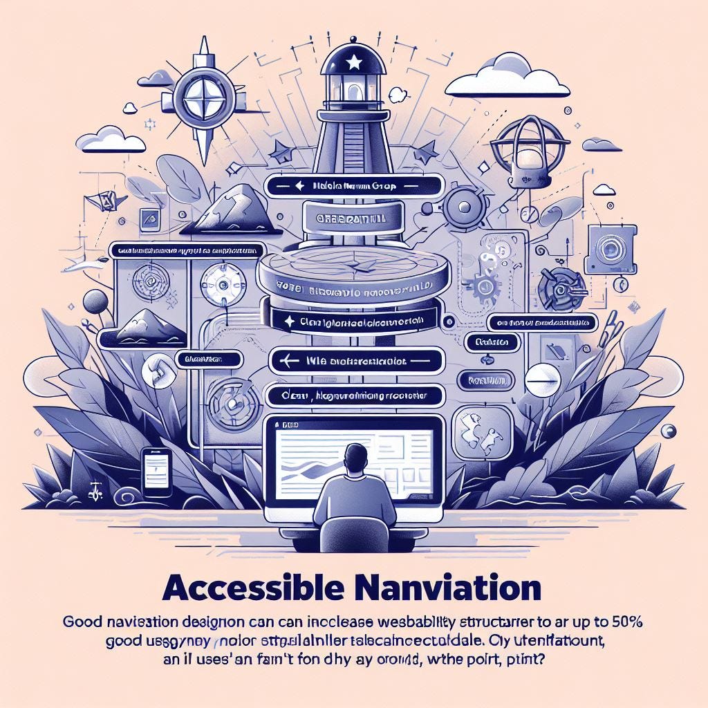 Accessible Navigation for creating user friendly interface