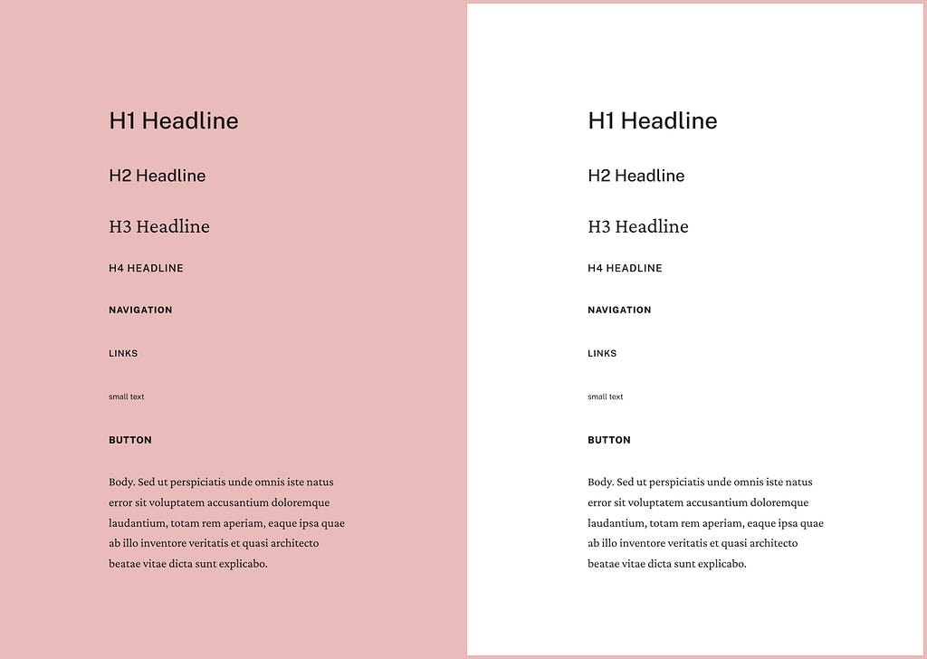 UI/UX Case Study: London Bakery Website Redesign — buns from home: Fonts