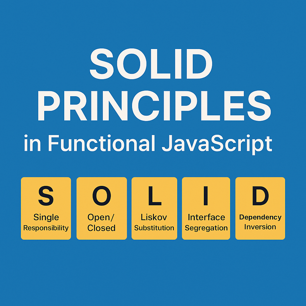 ເຂົ້າໃຈຫຼັກການນຳໃຊ້ SOLID Principles in JavaScript