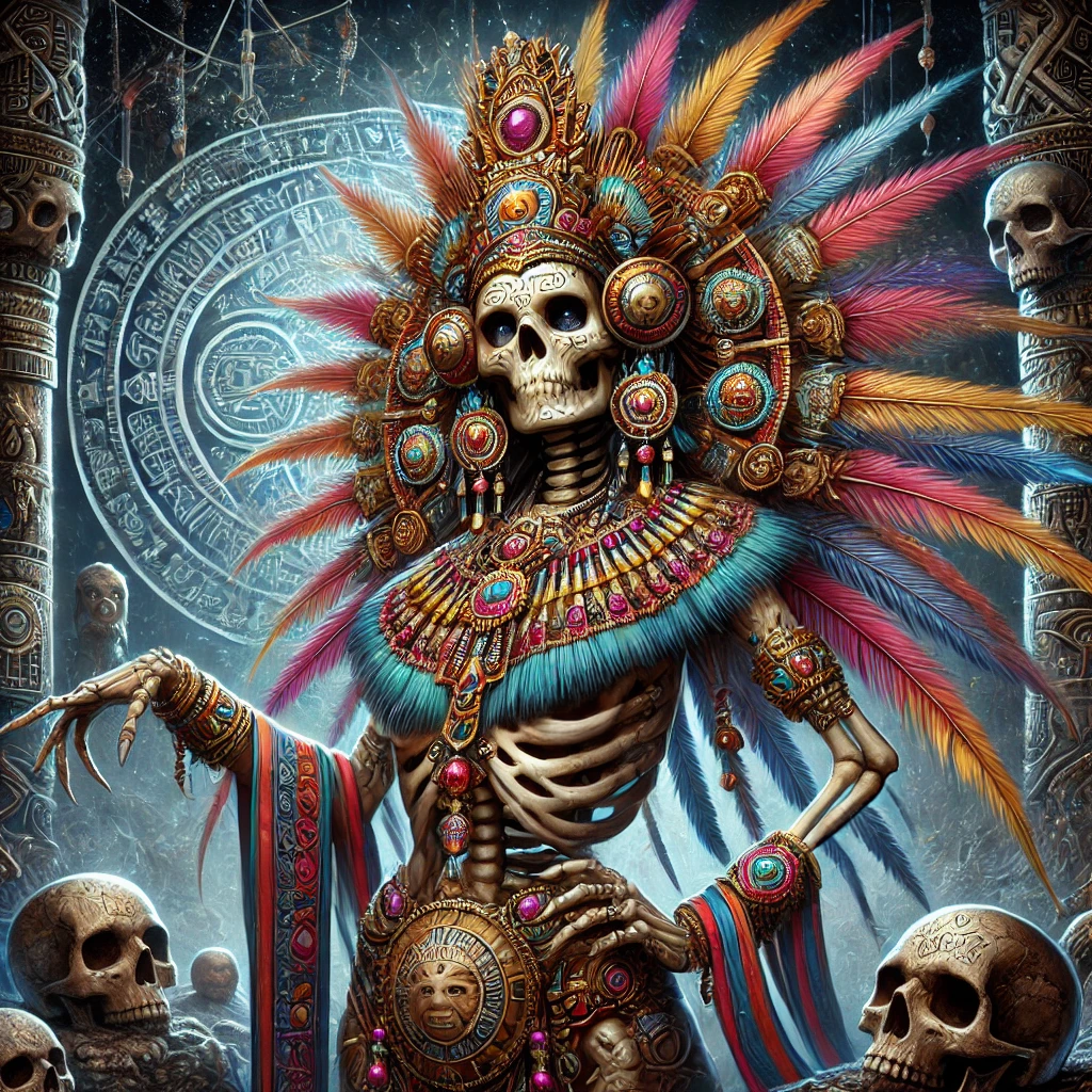 Mictecacihuatl the Aztec goddess of death