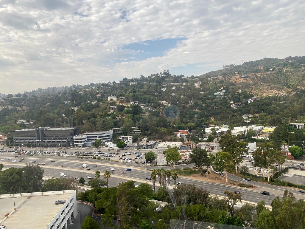 view of Los Angeles neighborhood