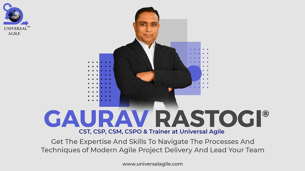 Gaurav Rastogi- Certified Scrum Trainer &Agile Coach