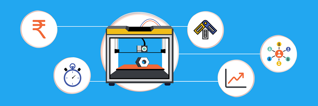 Manufacturing with 3D printers