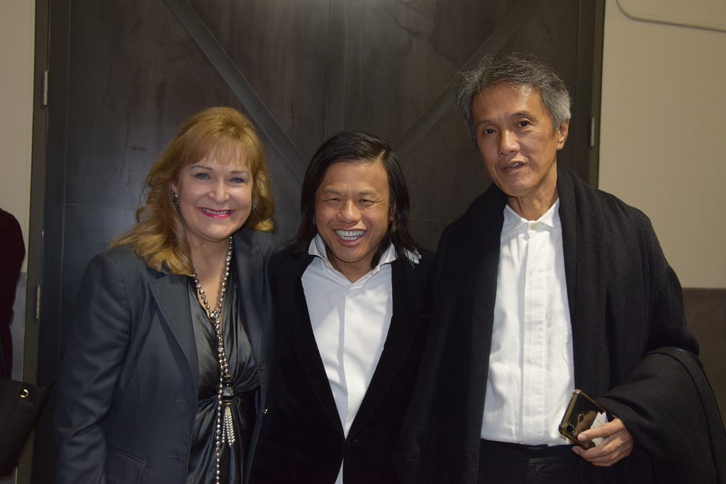 Cindy Ann Peterson, Zang Toi, and See Luon Toi | Photo Credit Joey Wang | Zang Toi — “New York, New York” 2020 F/W