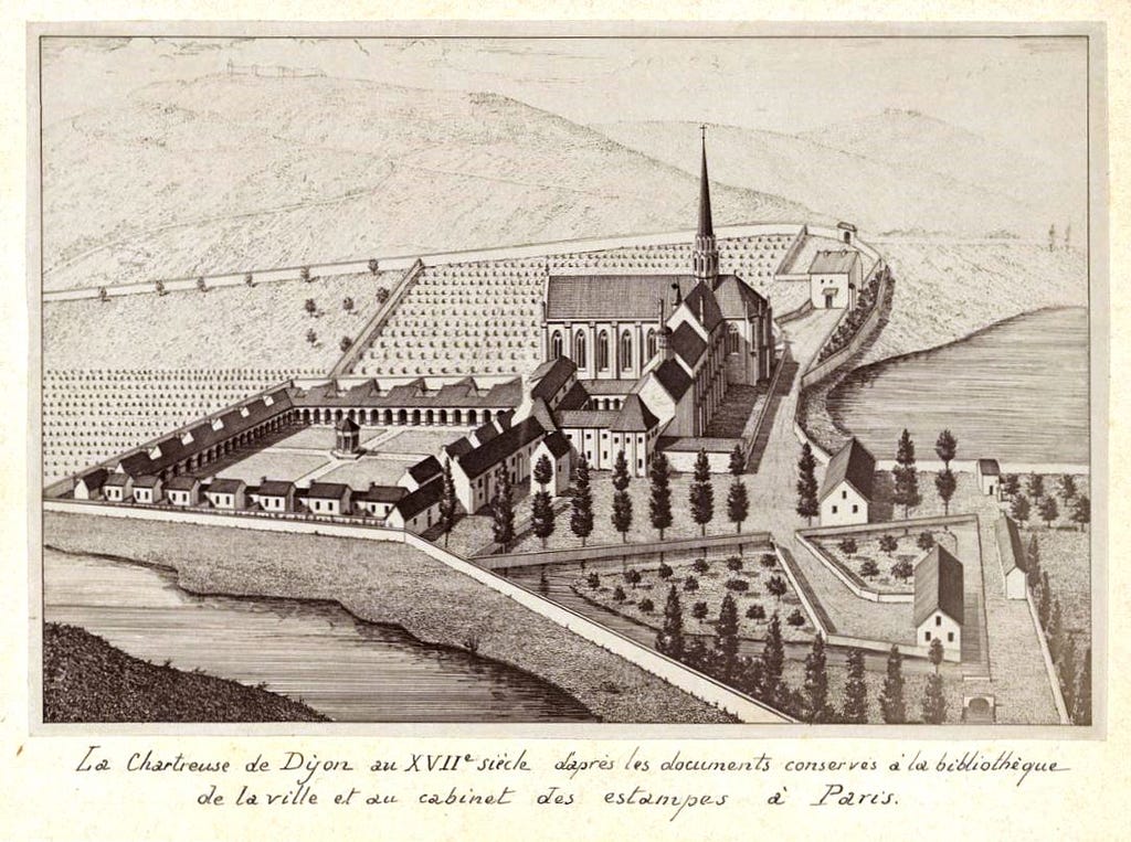La Chartreuse de Dijon au XVIIe siecle
