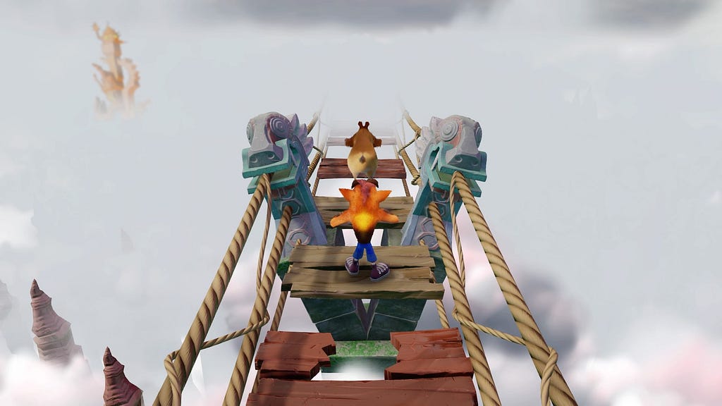 Il livello High Road in Crash Bandicoot: N. Sane Trilogy