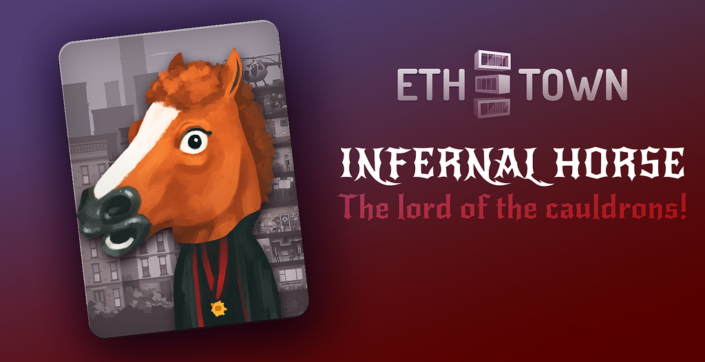Infernal cauldrons mini-game in eth. Town
