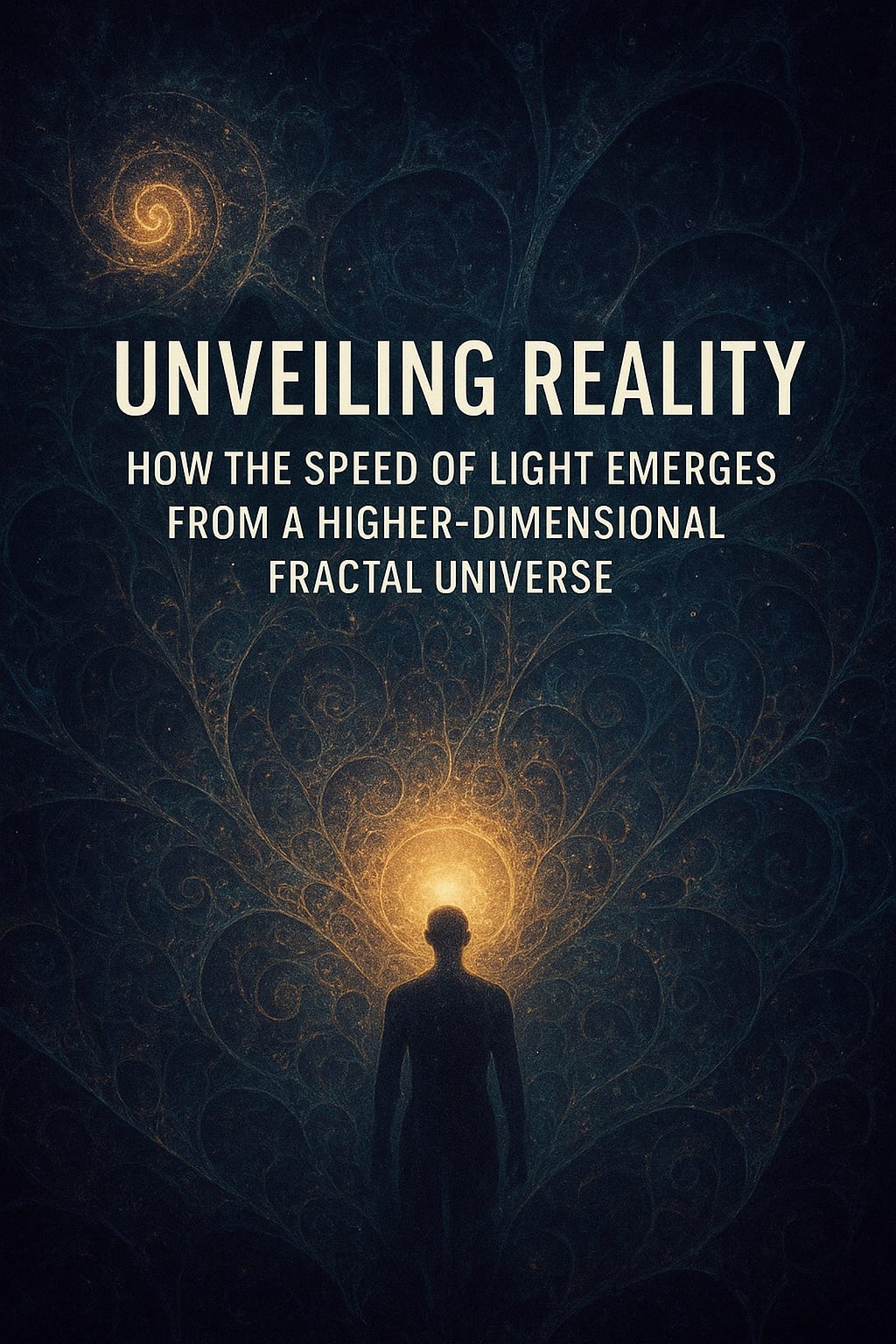 Unveiling Reality: How the Speed of Light Emerges from a Higher-Dimens Unveiling Reality: How the Speed of Light Emerges from a Higher-Dimens