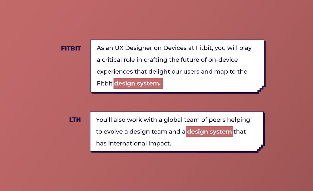 Fitbit and LTN look for Design System work from UX designers