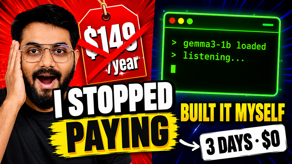 I Almost Paid for wisprflow. Then I Built My Own With Gemma 3 1B.
