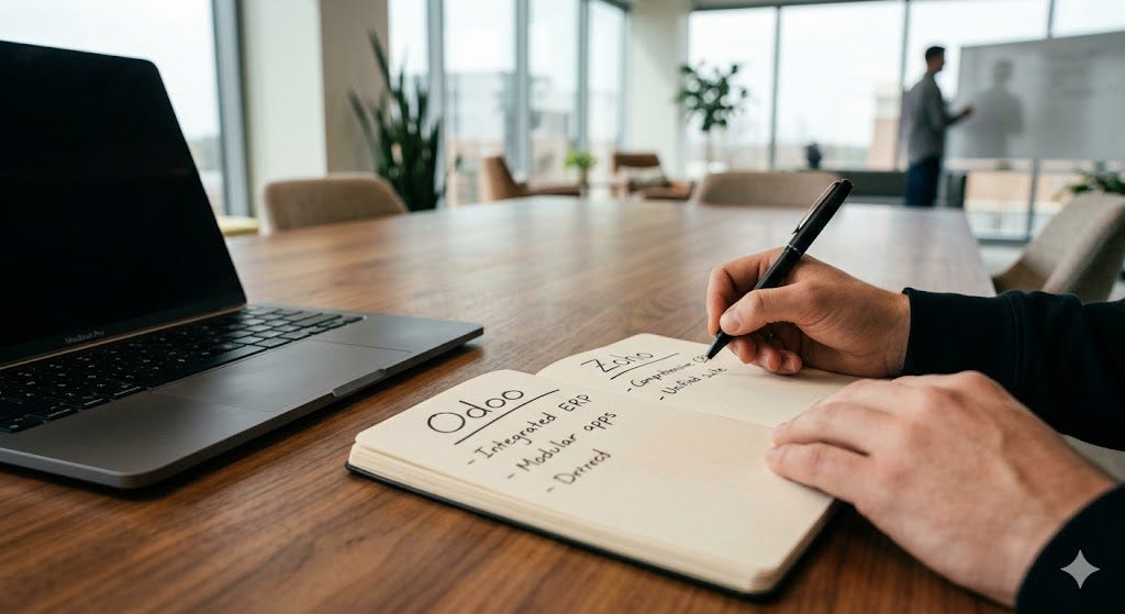 Odoo vs Zoho: Which ERP Actually Fits Your Business?