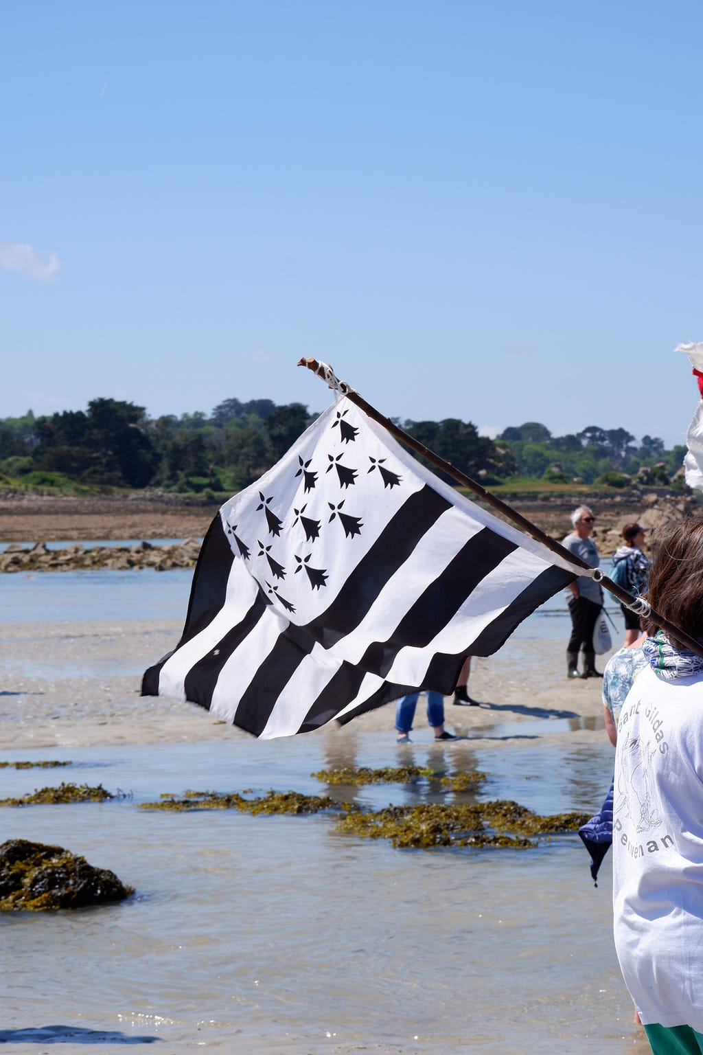 Bretagne’s flag during ‘Le Pardon de Saint-Gildas’ — May 2024