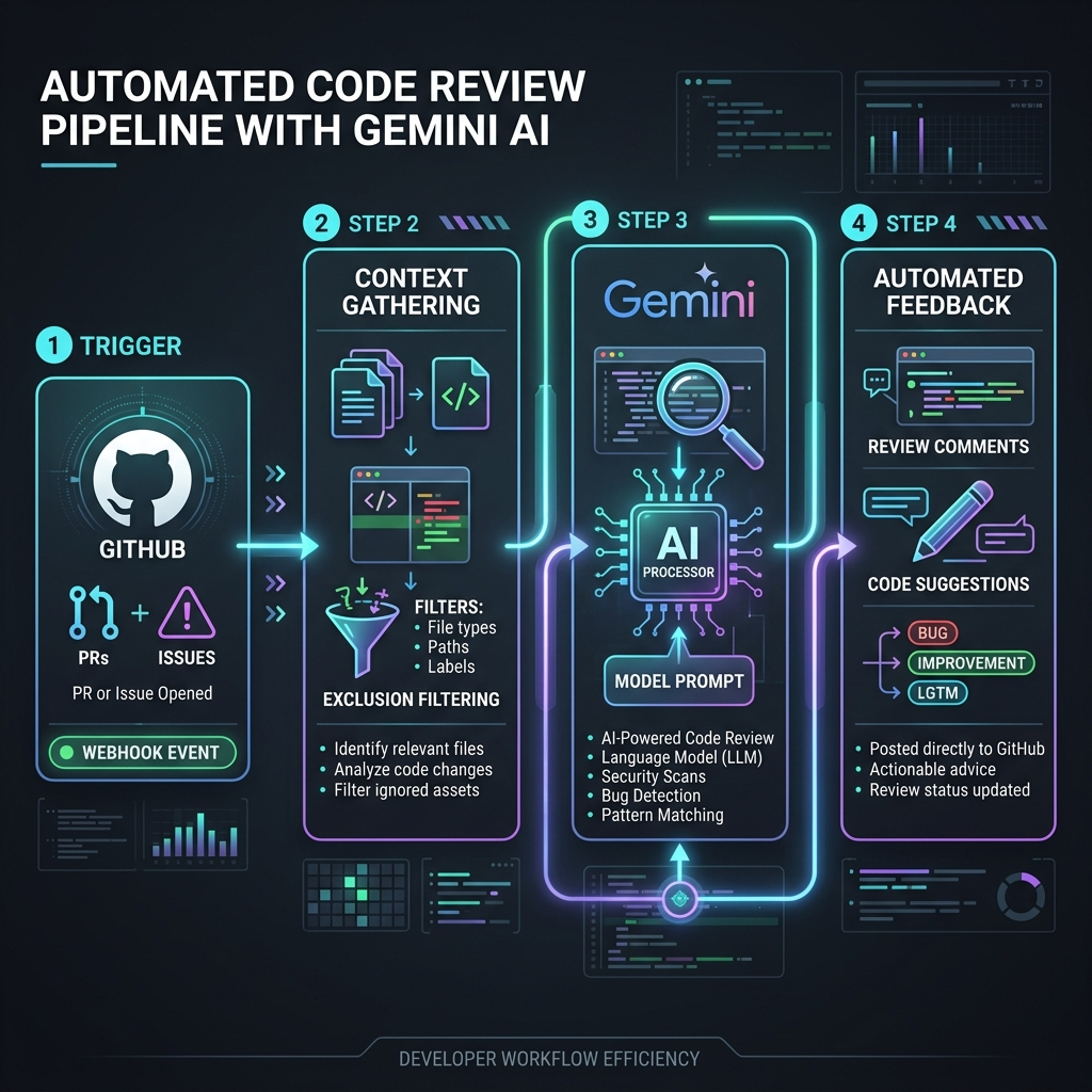 Automatic code review and issues triage