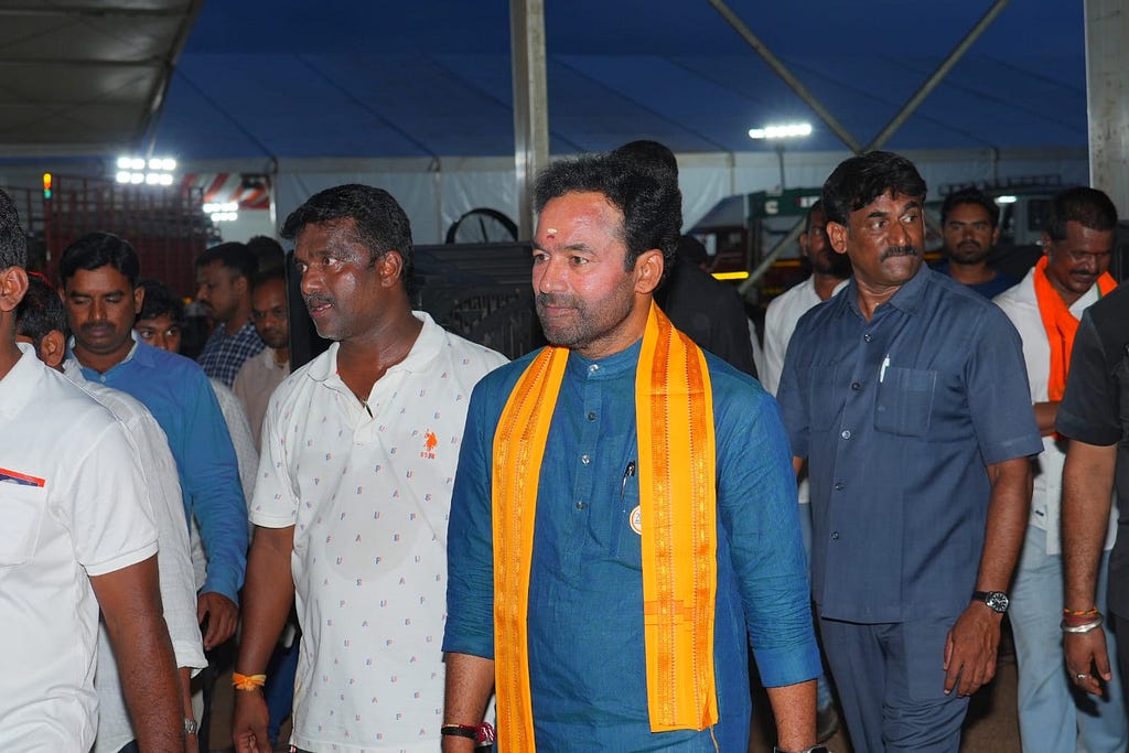 File image of G. Kishan Reddy | Twitter | @kishanreddybjp