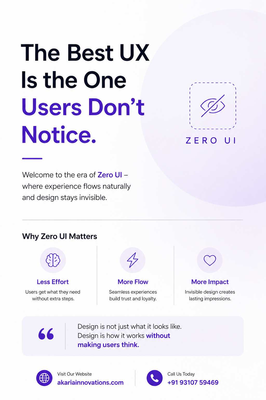 UI/UX in 2026: The Rise of “Zero UI”