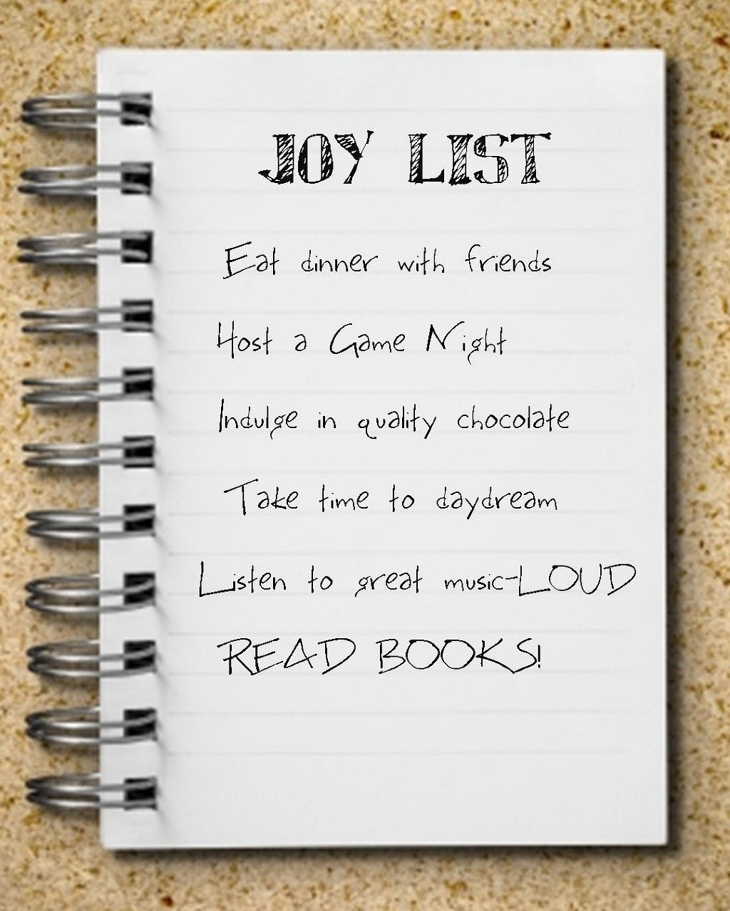 Joy List.