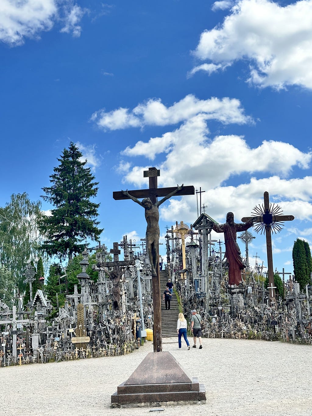 The first look, Hill of Crosses