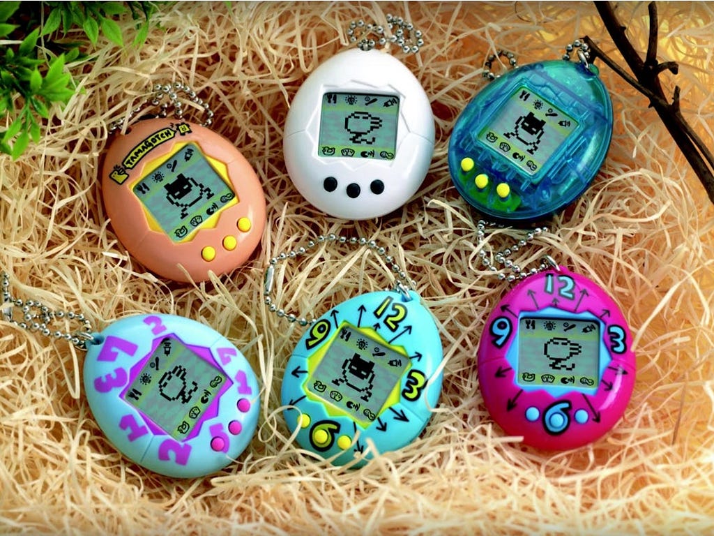 Conjunto de tamagotchis