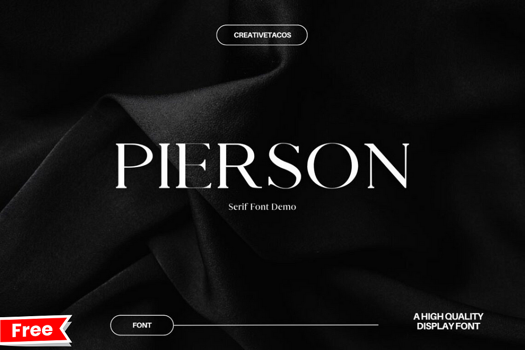 Pierson Serif Font
