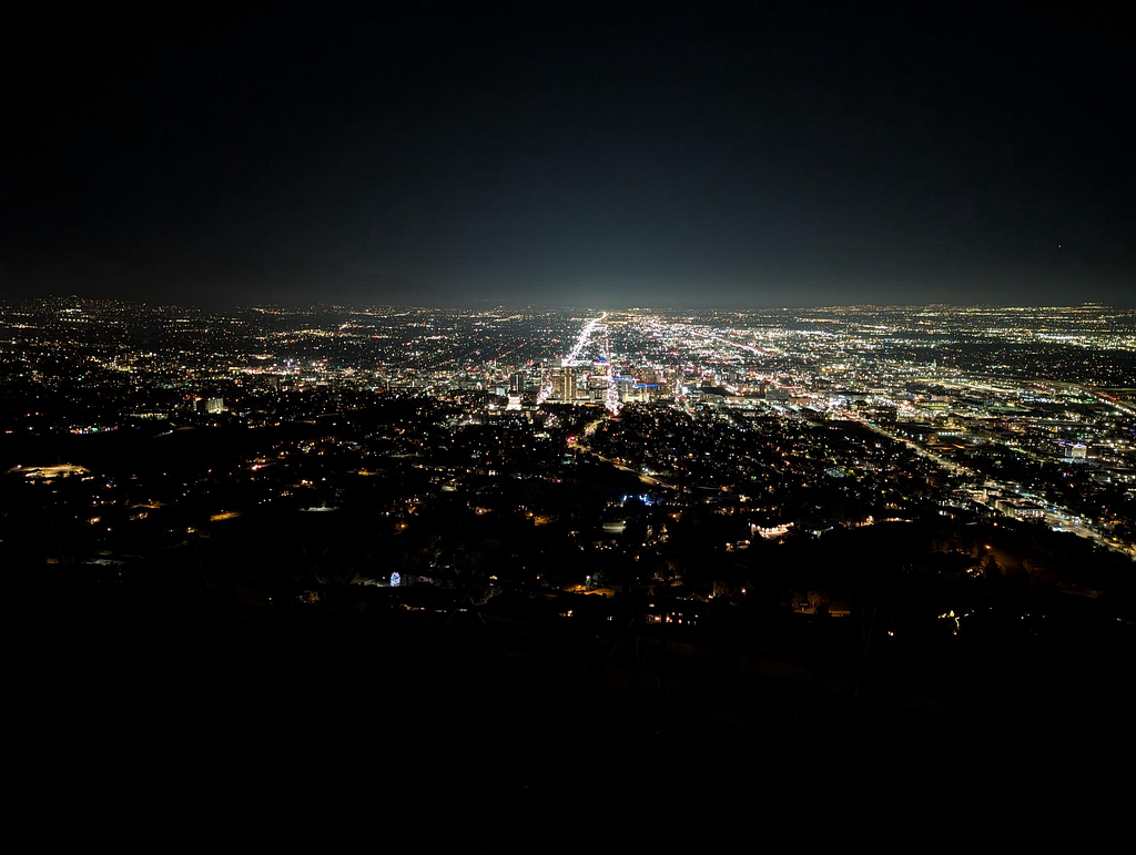 A night view on SLC!
