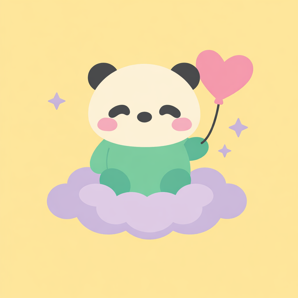Anyway, Here’s a Prompt_014 — Cute and Minimal Flat Designs