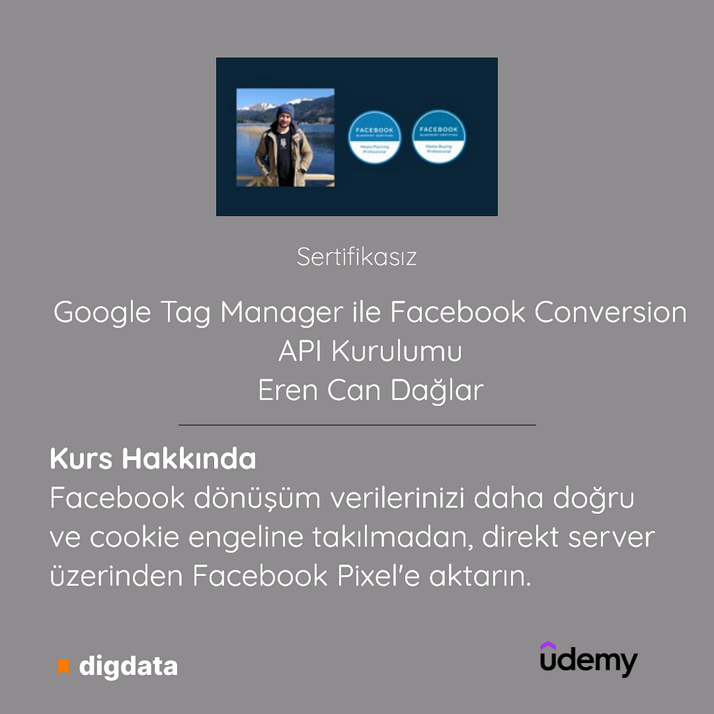 Facebook Conversion API kurulumu