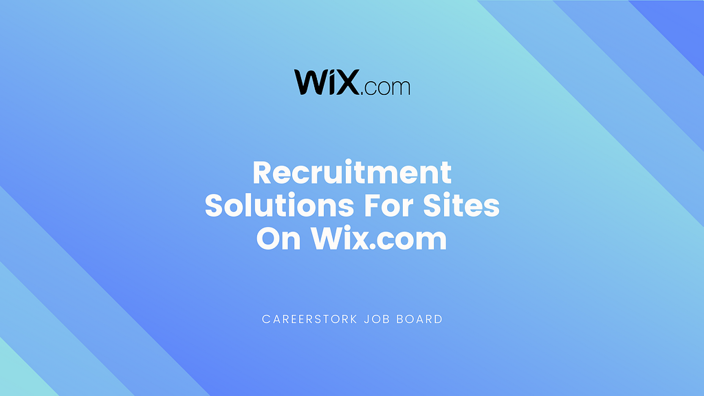 Wix job board app