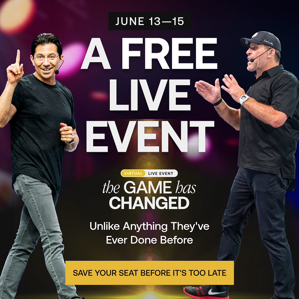 👉 The Game Has Changed Live Virtual Event
