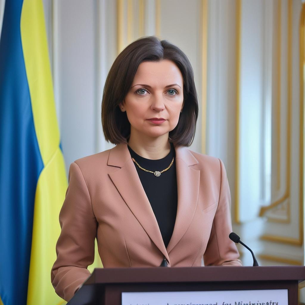 Ukraine presented an AI-generated spokesperson called Victoria