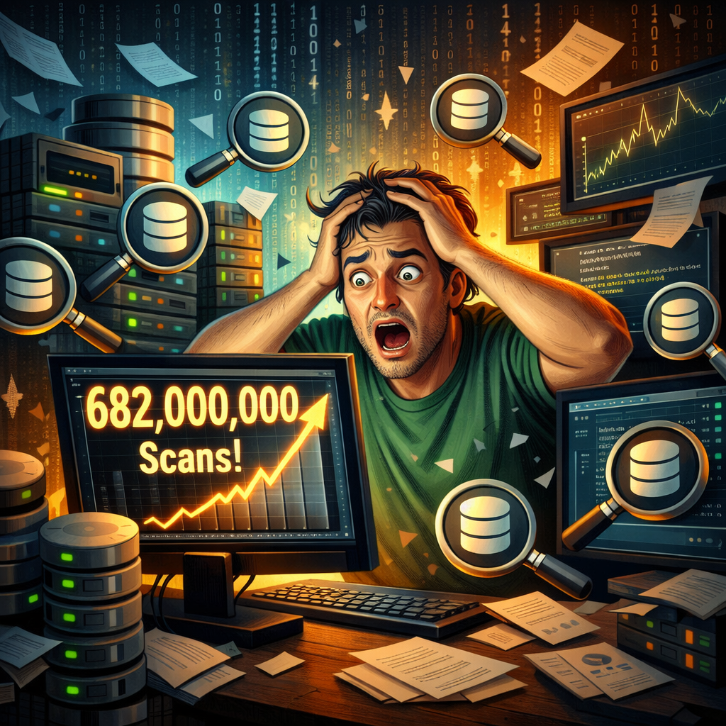 How I Accidentally Ran 682 Million Index Scans Without Knowing It