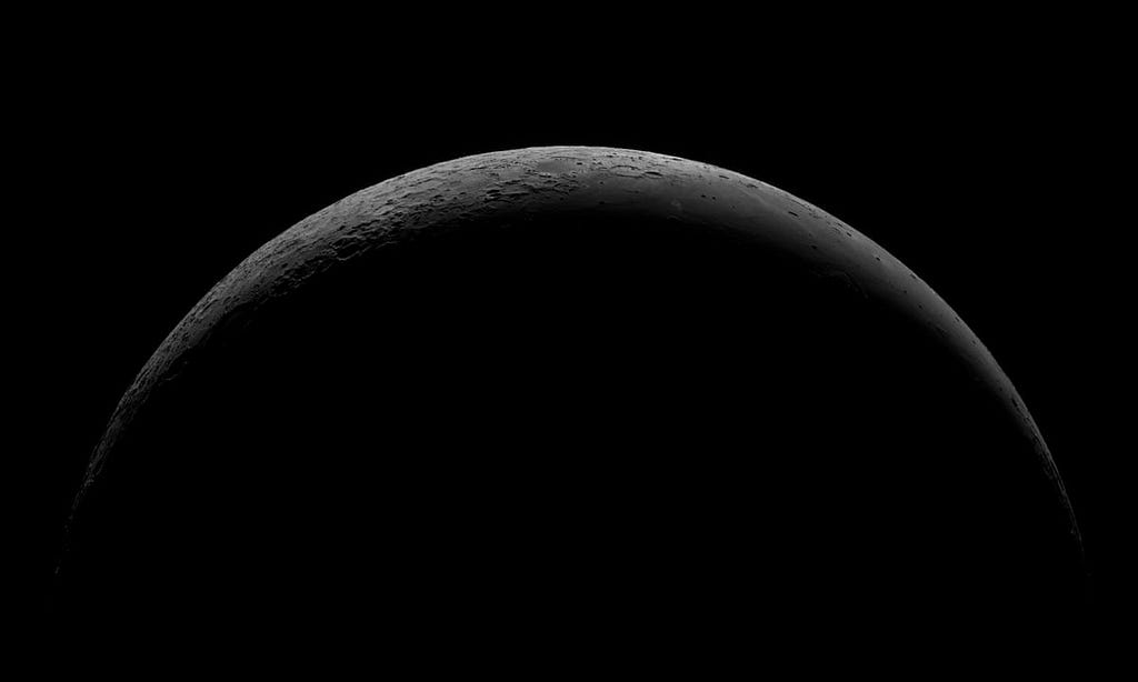 The dark side of the moon